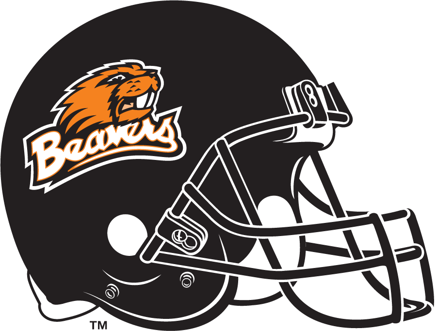 Oregon State Beavers 1998-2005 Helmet Logo iron on transfers for clothing